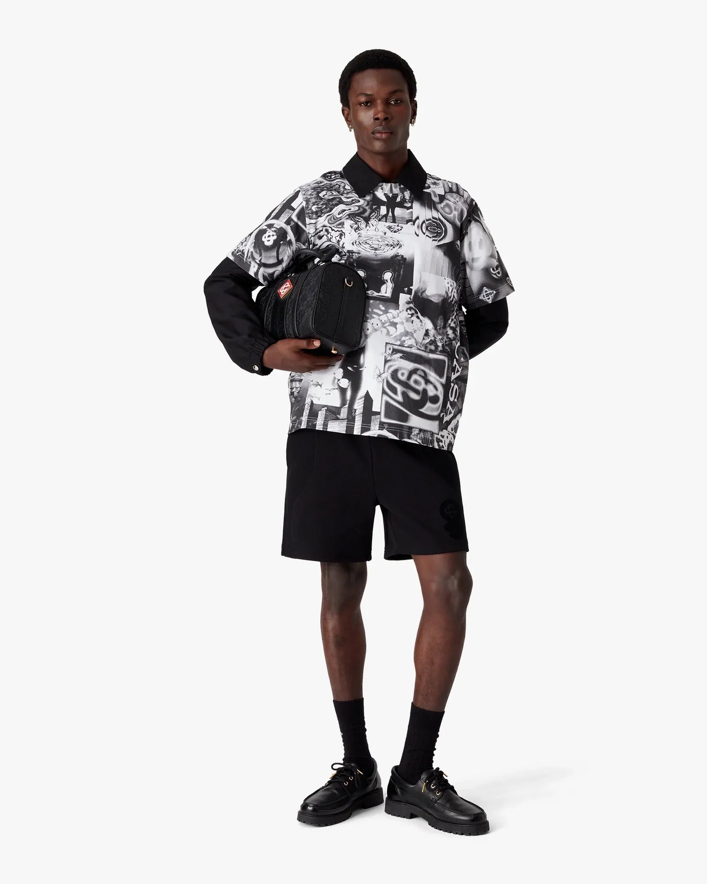 Rave Collage Short Sleeve Mesh T-Shirt