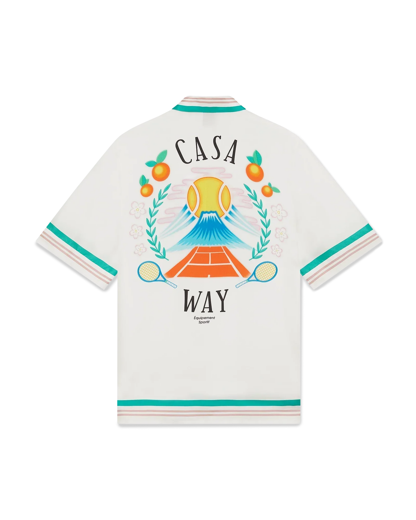 Casa Way Short Sleeve Silk Shirt