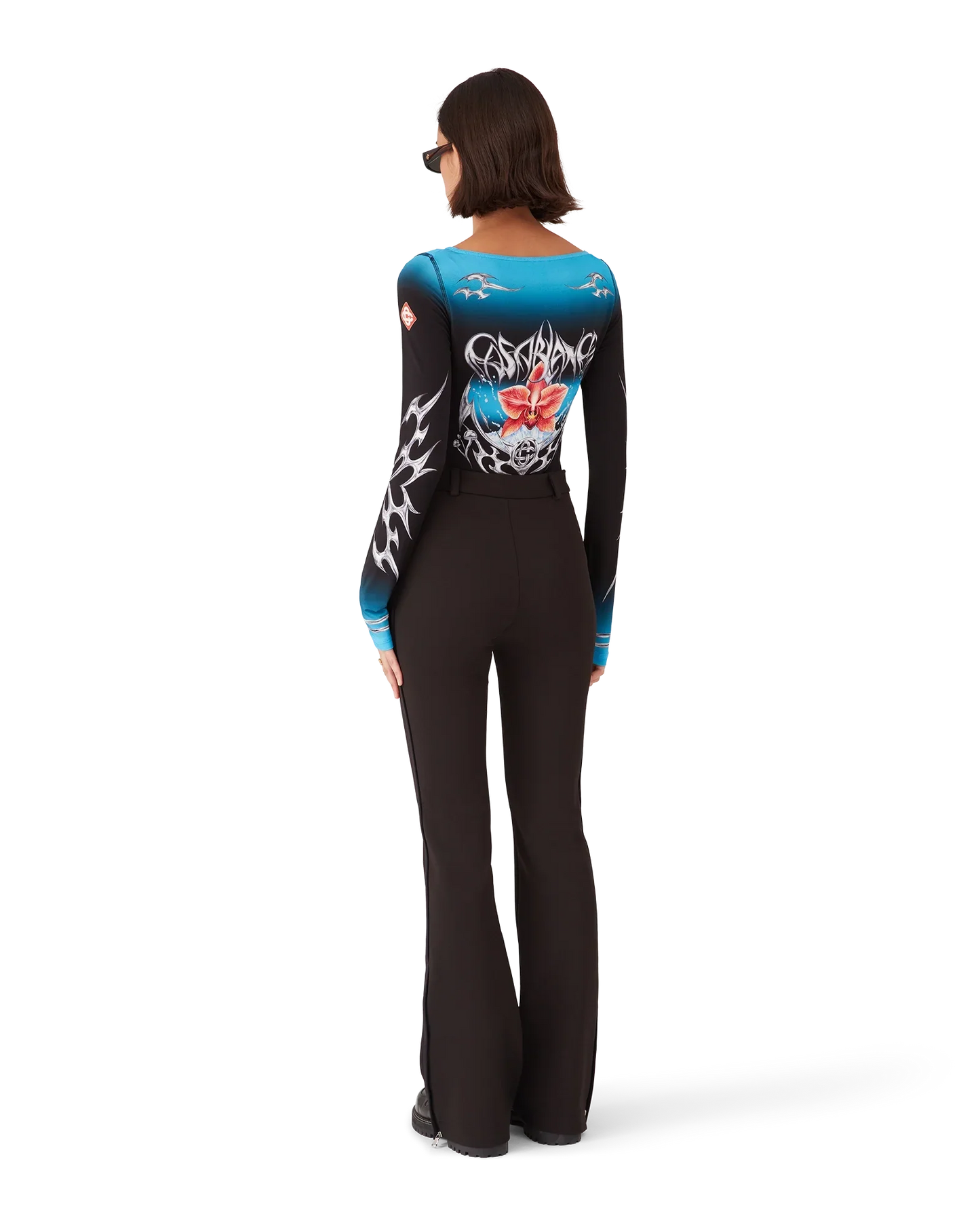 Blades Slinky Jersey Long Sleeve Top