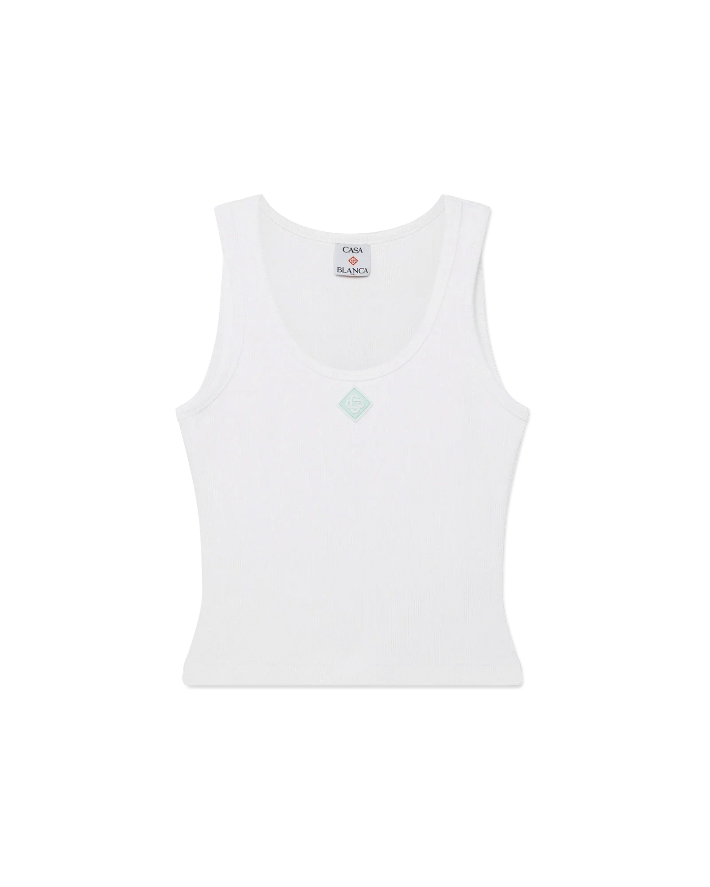 Ribbed Jersey Tank Top